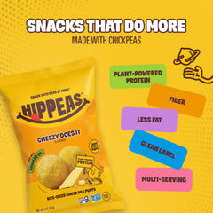 Hippeas bol con puffs listo para servir y compartir