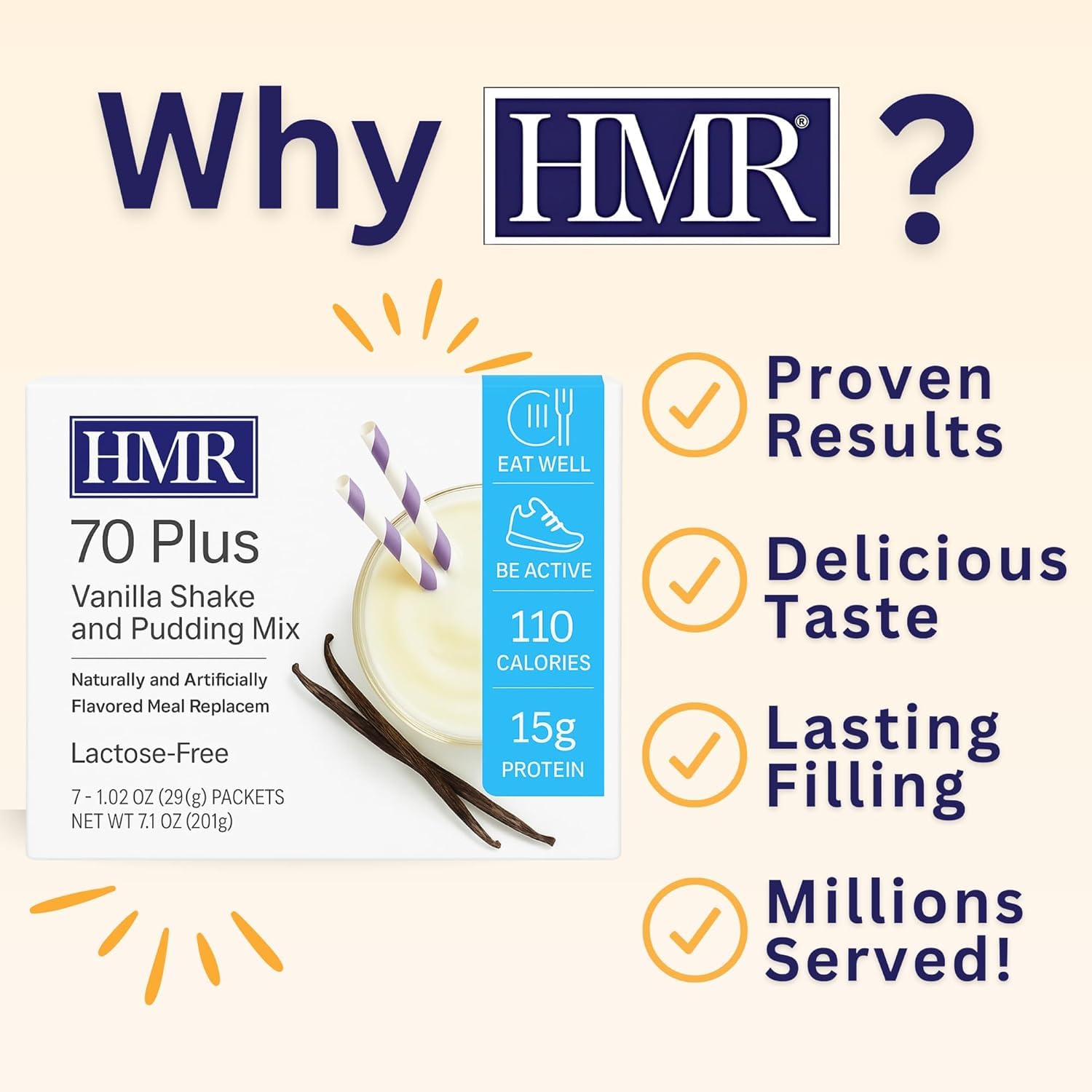 HMR batido combinado con frutas, aporte extra de fibra