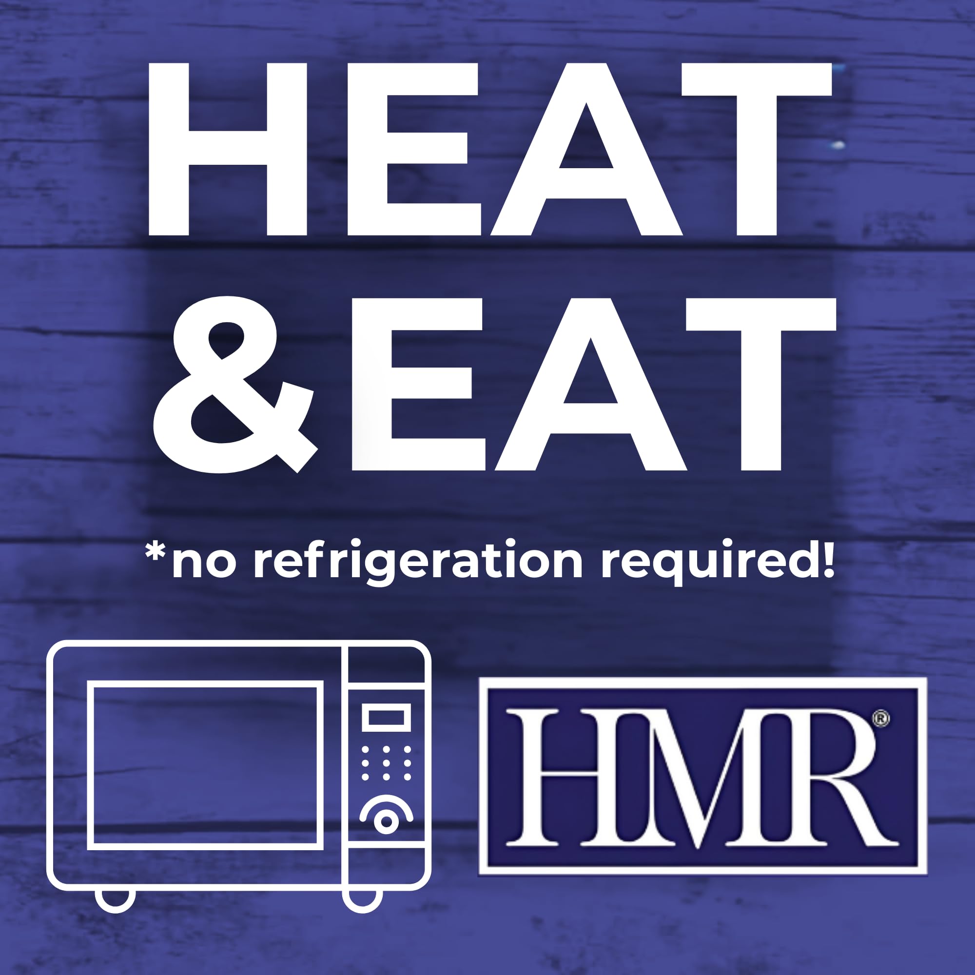 HMR ración caliente en microondas lista para comer rápido
