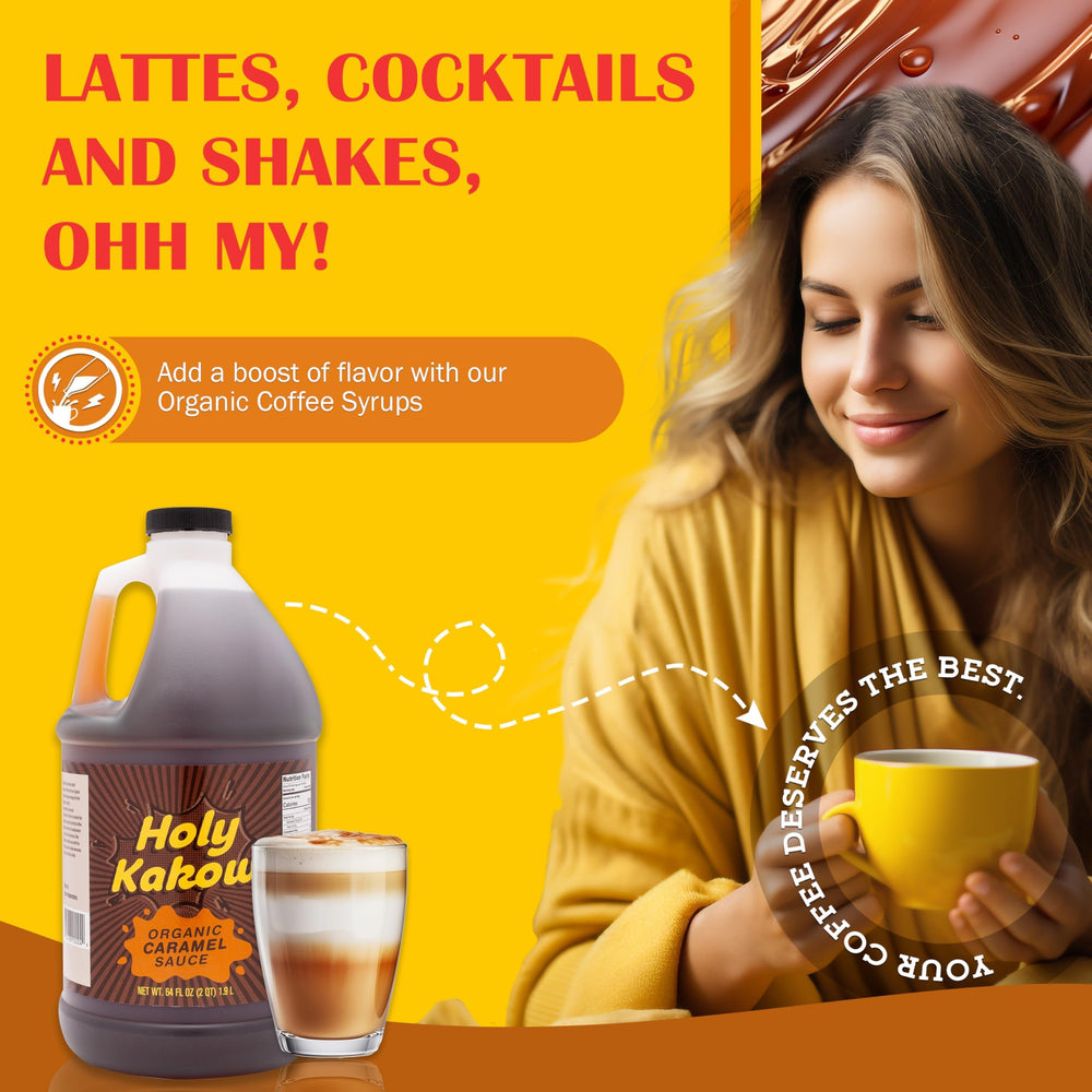 Holy Kakow detalle de etiqueta con ingredientes orgánicos y origen artesanal