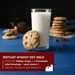 Hoosier Hill Farm etiqueta con instrucciones y datos nutricionales claros