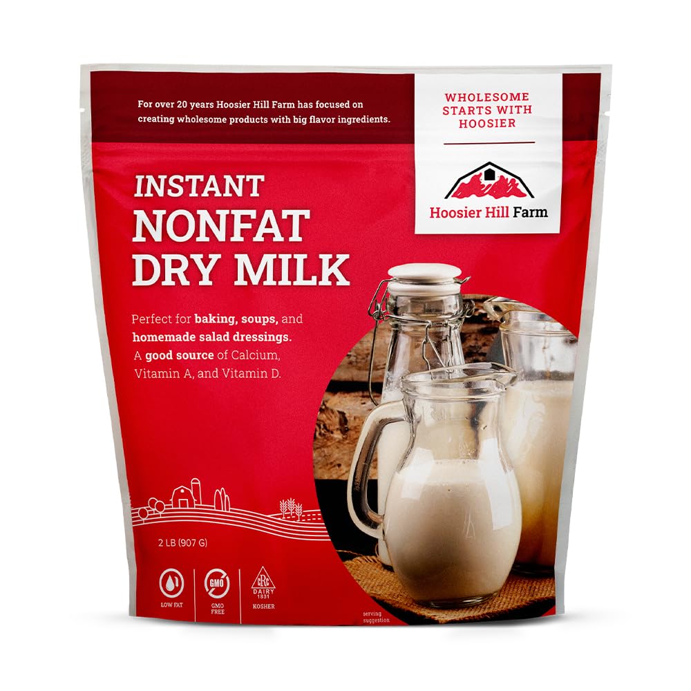 Hoosier Hill Farm paquete frontal mostrando volumen y conveniencia