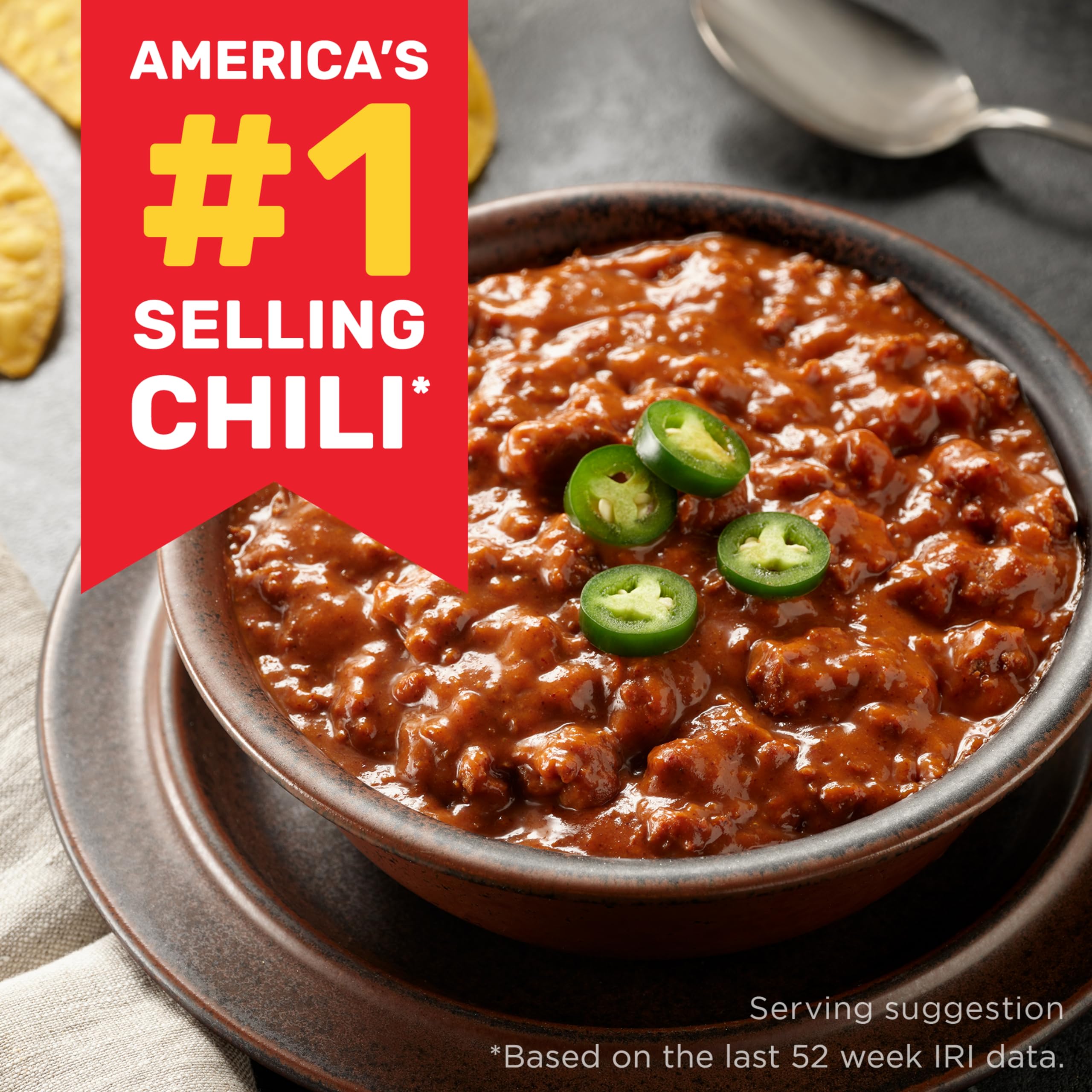 Hormel Chili pack de 12 latas ideal para despensa y eventos con ahorro