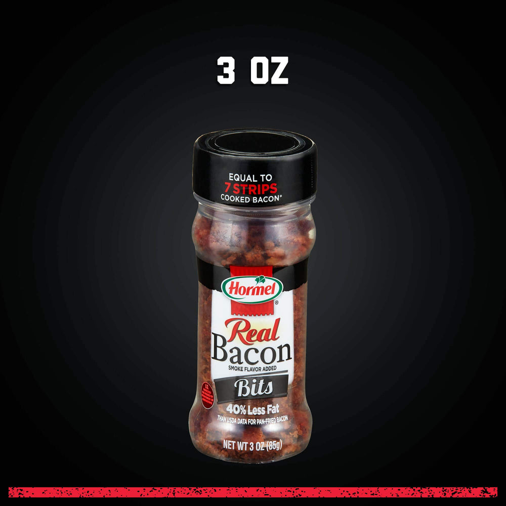 Hormel comparación de tamaño con una mano para apreciar la ración
