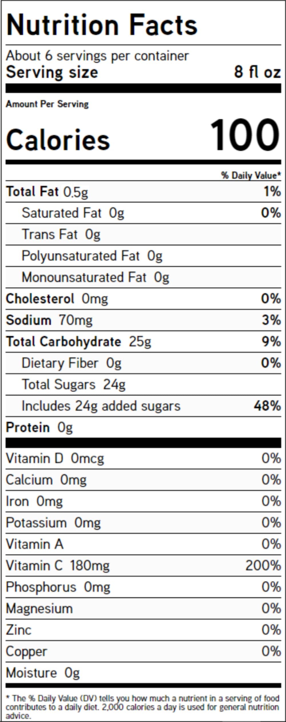 Hormel Thick & Easy detalle de la etiqueta nutricional y certificaciones