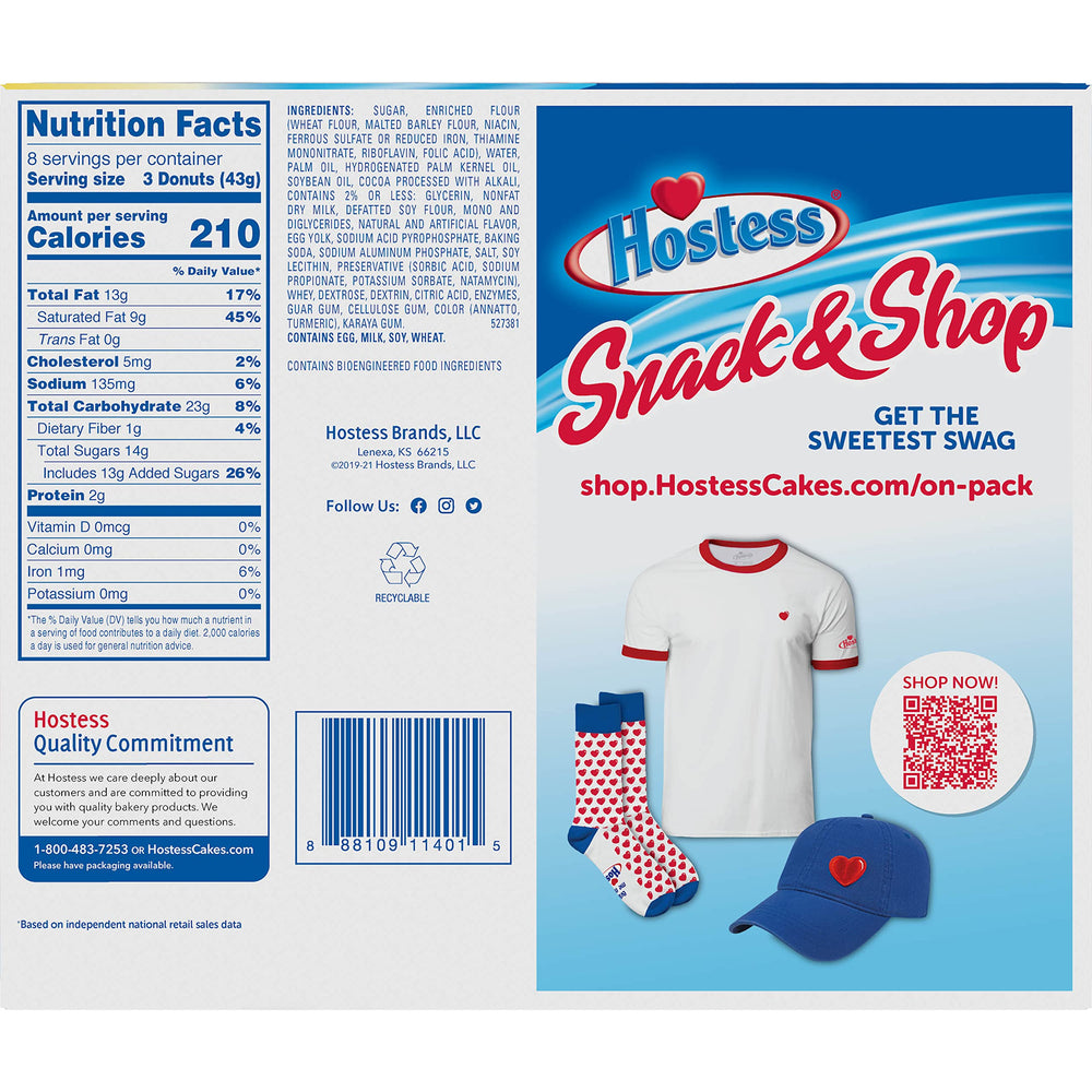 Hostess primer plano del glaseado brillante que añade dulzura