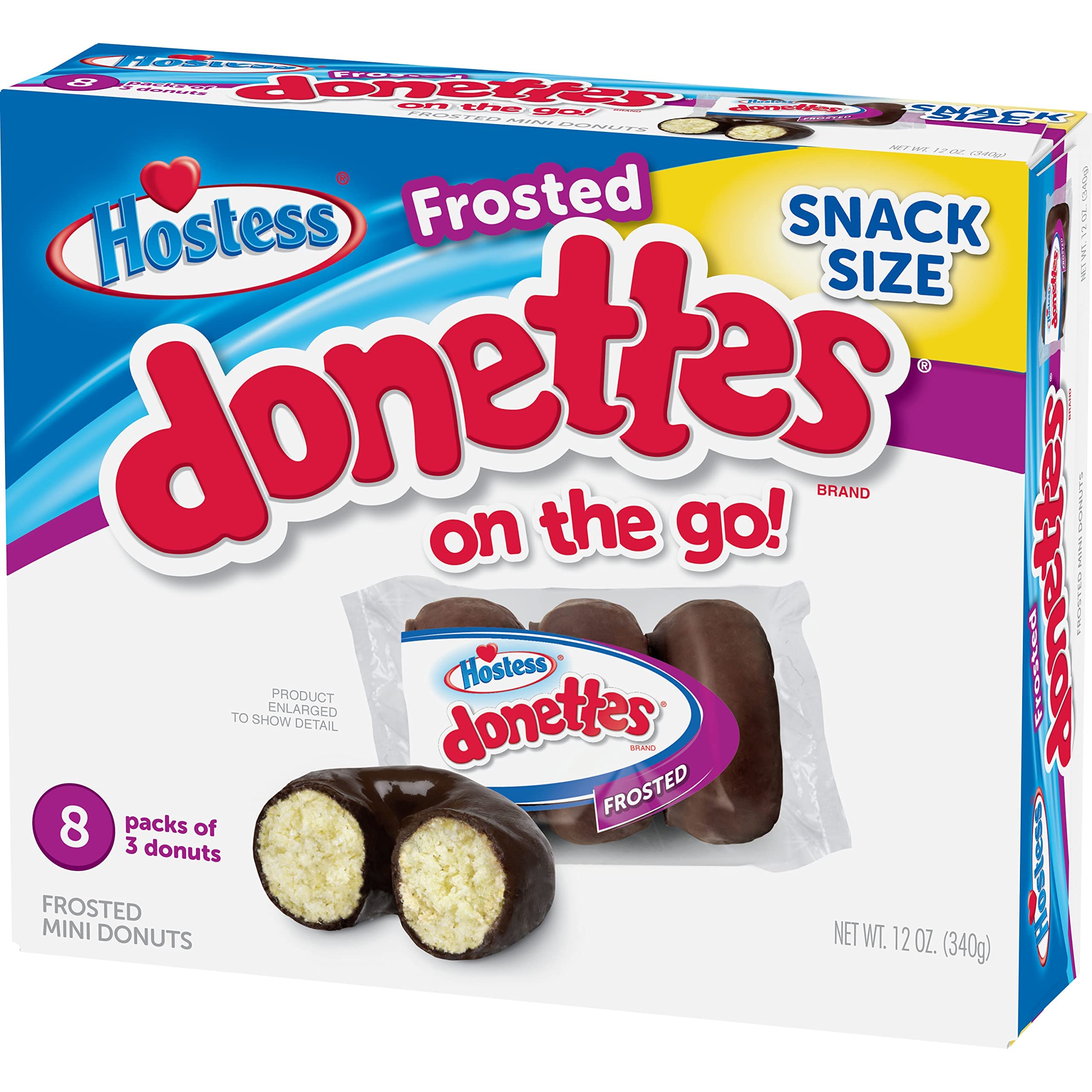 Hostess donitas servidas en una bandeja ideal para reuniones