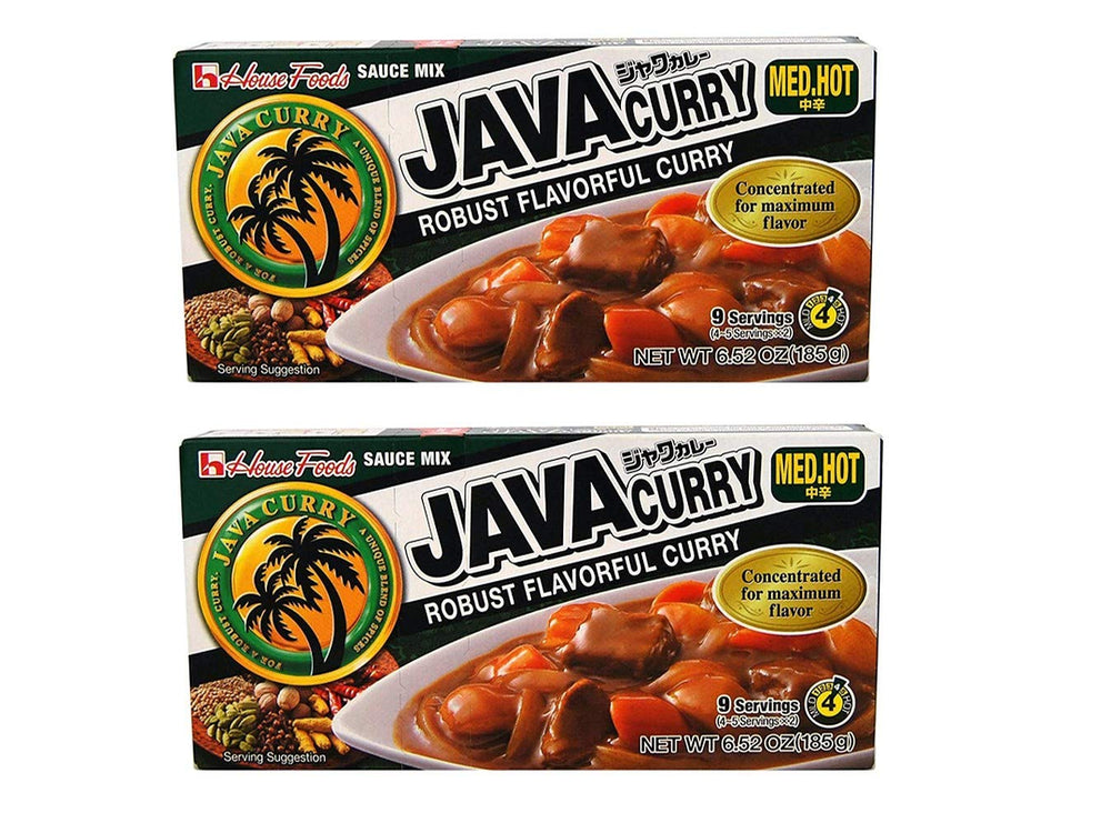 House Java Curry pack frontal mostrando dos bloques, ideal para guisos rápidos