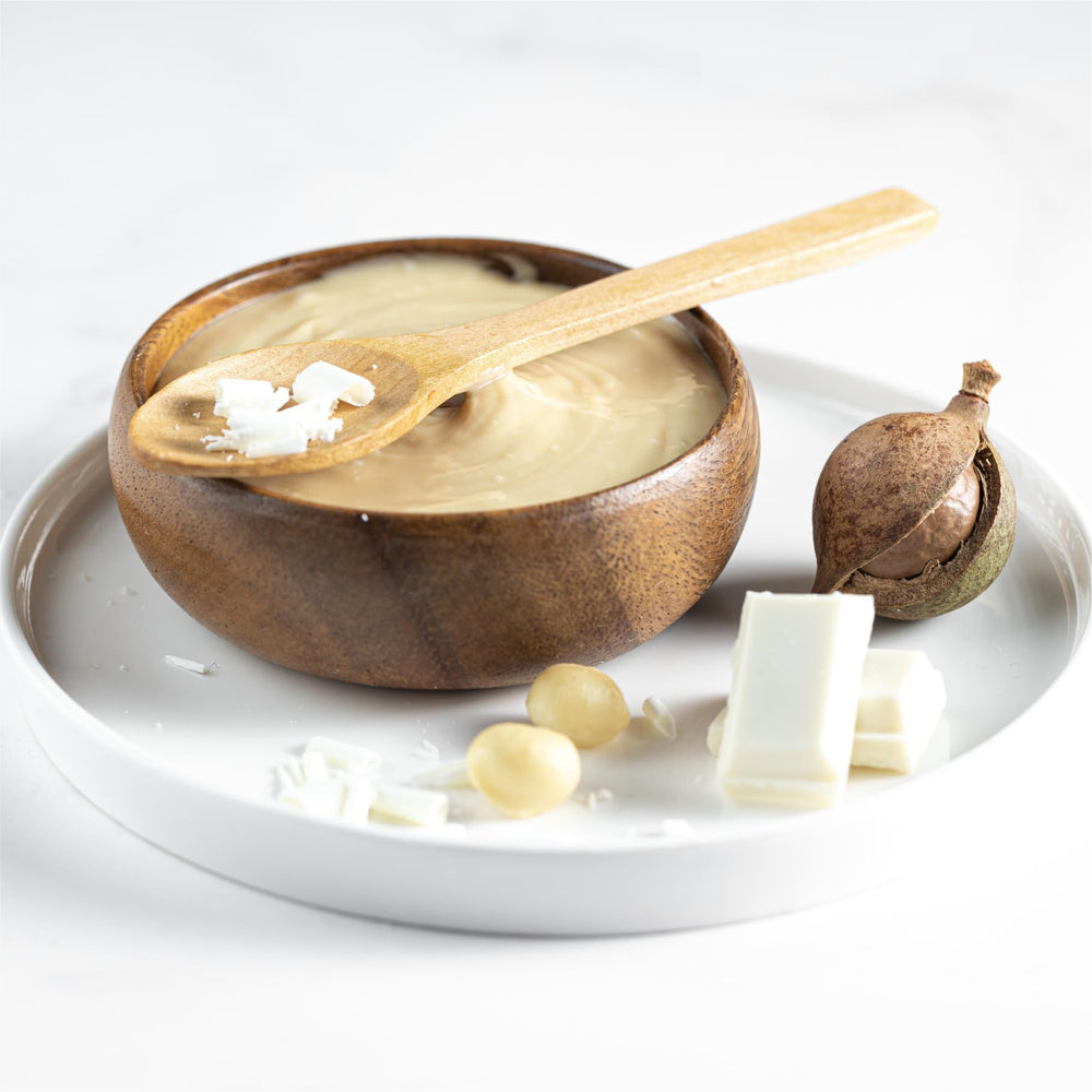 House of Macadamias mantequilla en batidora lista para recetas