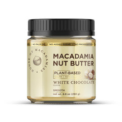House of Macadamias envase frontal mostrando etiqueta y beneficios