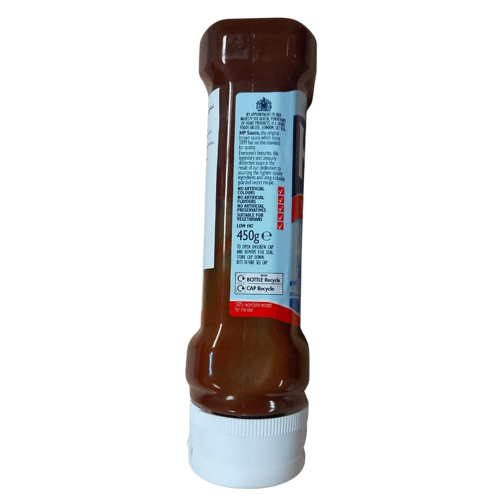 HP Sauce detalle de la boquilla Topdown facilitando servicio