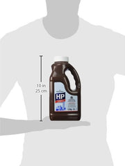 HP Sauce 2 L servida en mesa de buffet complementando platos y facilitando servicio