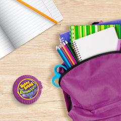 Hubba Bubba detalle del sello del rollo que garantiza frescura