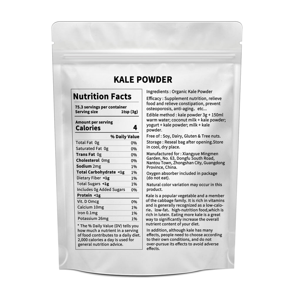 Hudetex etiqueta nutricional ampliada mostrando vitaminas y minerales