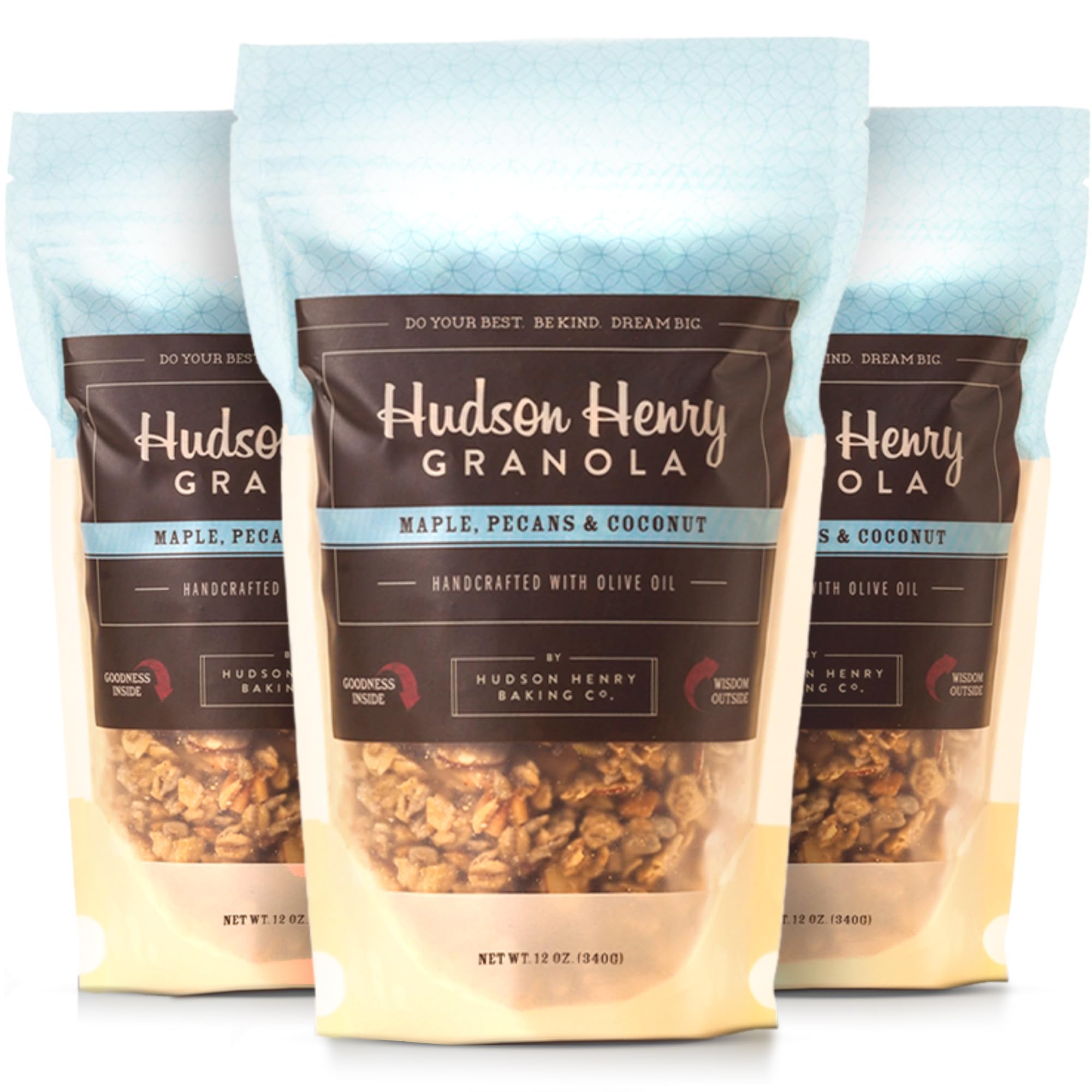 Hudson Henry envase frontal mostrando marca y mezcla atractiva