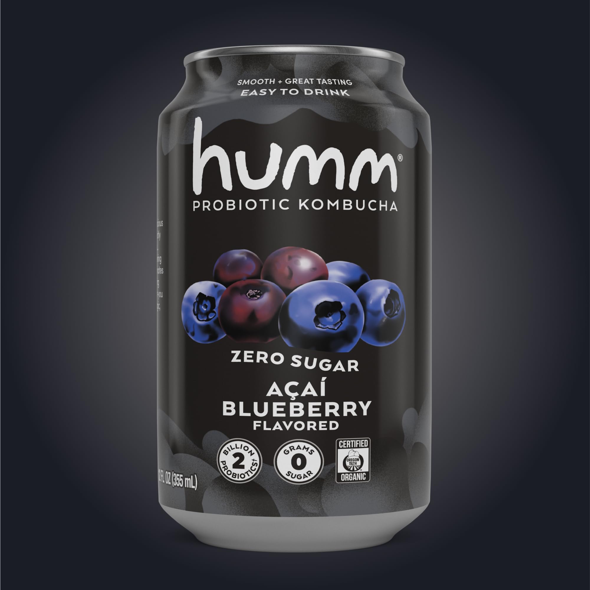 Humm 16 pack de latas presentado para almacenamiento estable sin refrigeración