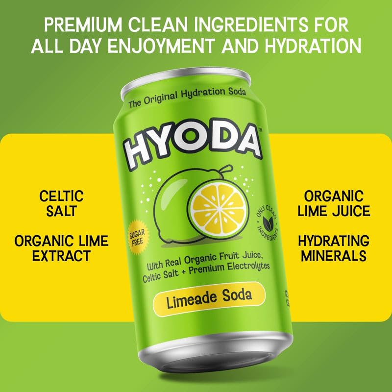 HYODA ingredientes: lima y sal celta presentados para transparencia