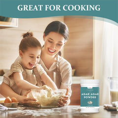 Hznxolrc agar agar en uso en cocina, espesando salsa sin alterar sabor