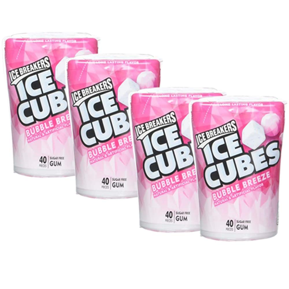 Ice Breakers botella frente mostrando formato portátil y frescura