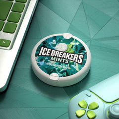 Ice Breakers lata en bolsillo que muestra comodidad y portabilidad