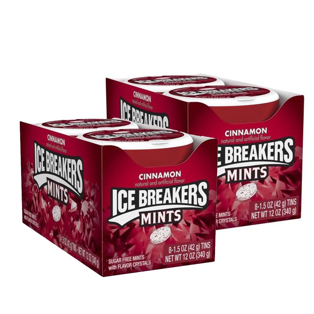 ice breakers uso en coche en portavasos para refresco inmediato