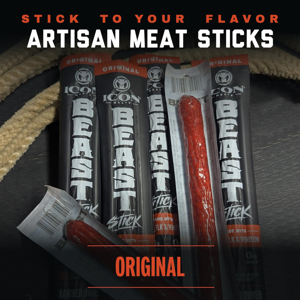 ICON Meats envase individual abierto listo para comer, portátil y práctico