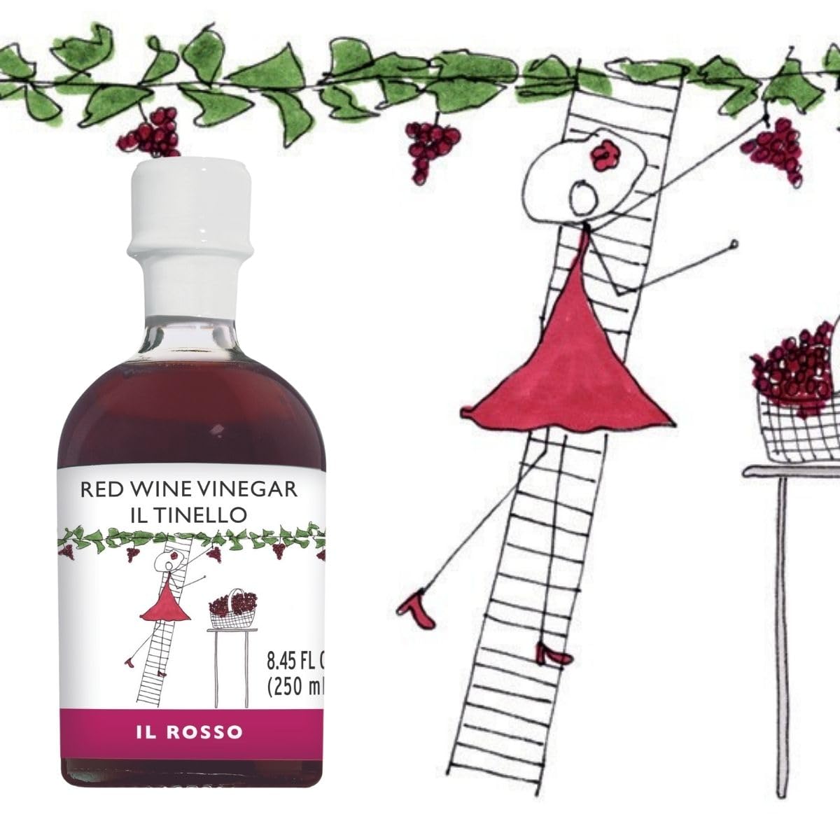 IL TINELLO etiqueta con origen italiano, garantía de tradición