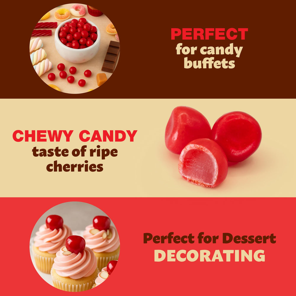 ILIKE! Cherry Sours como topping sobre postre, añade color y sabor