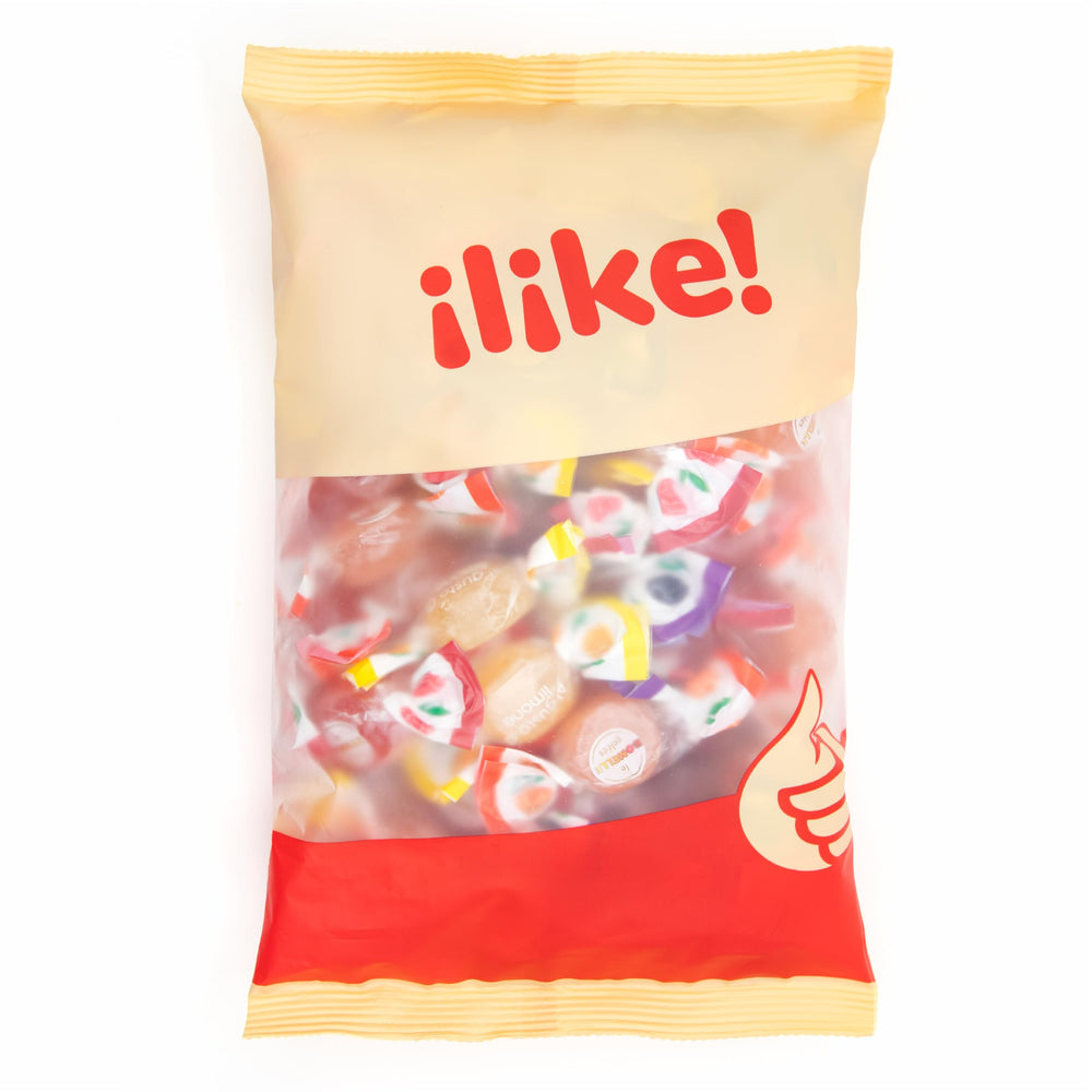 ILike! Fida Bonelle cesta de regalo con gelatinas como detalle elegante