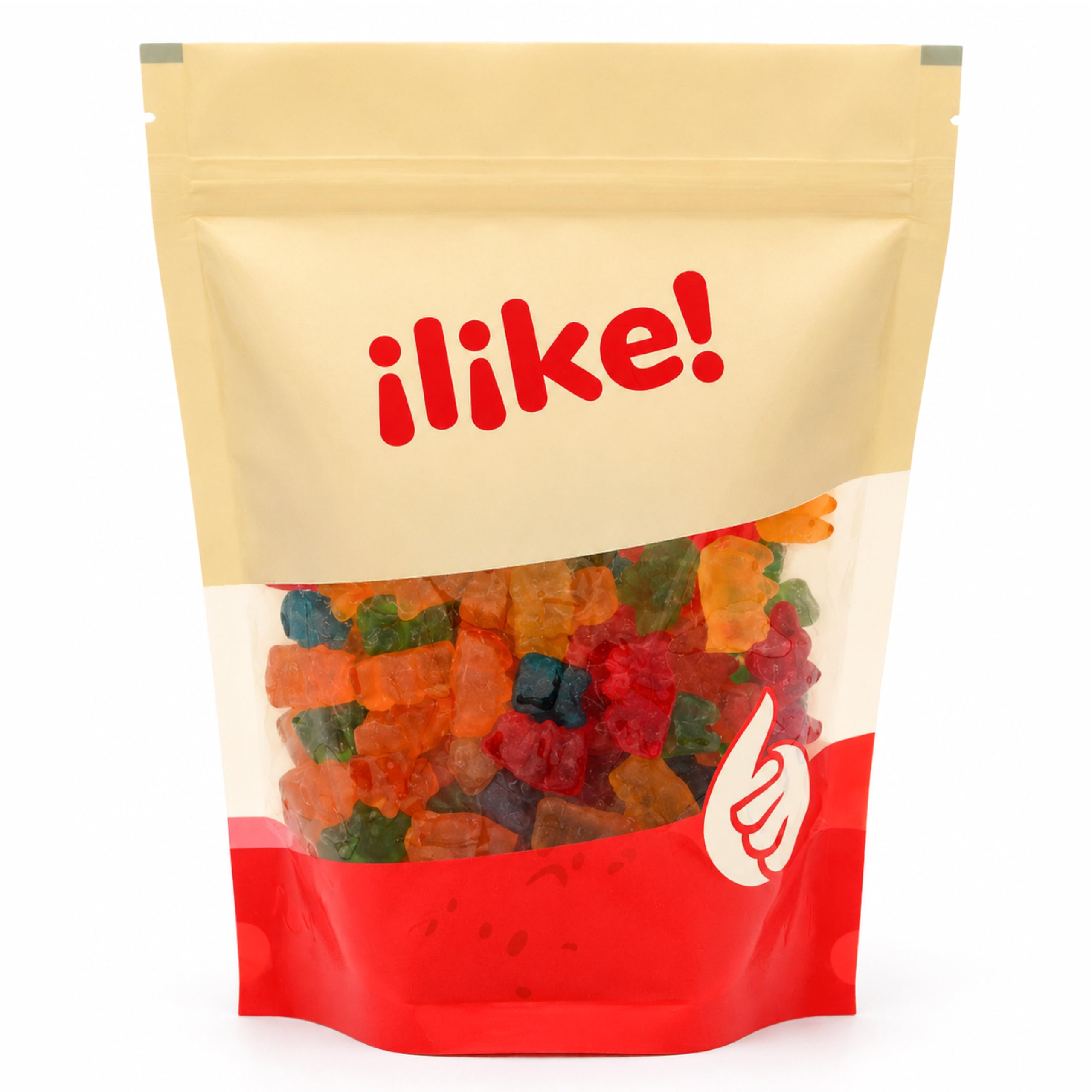 ILIKE! cuenco de gomitas en una mesa de fiesta, perfecto para mesas de dulces
