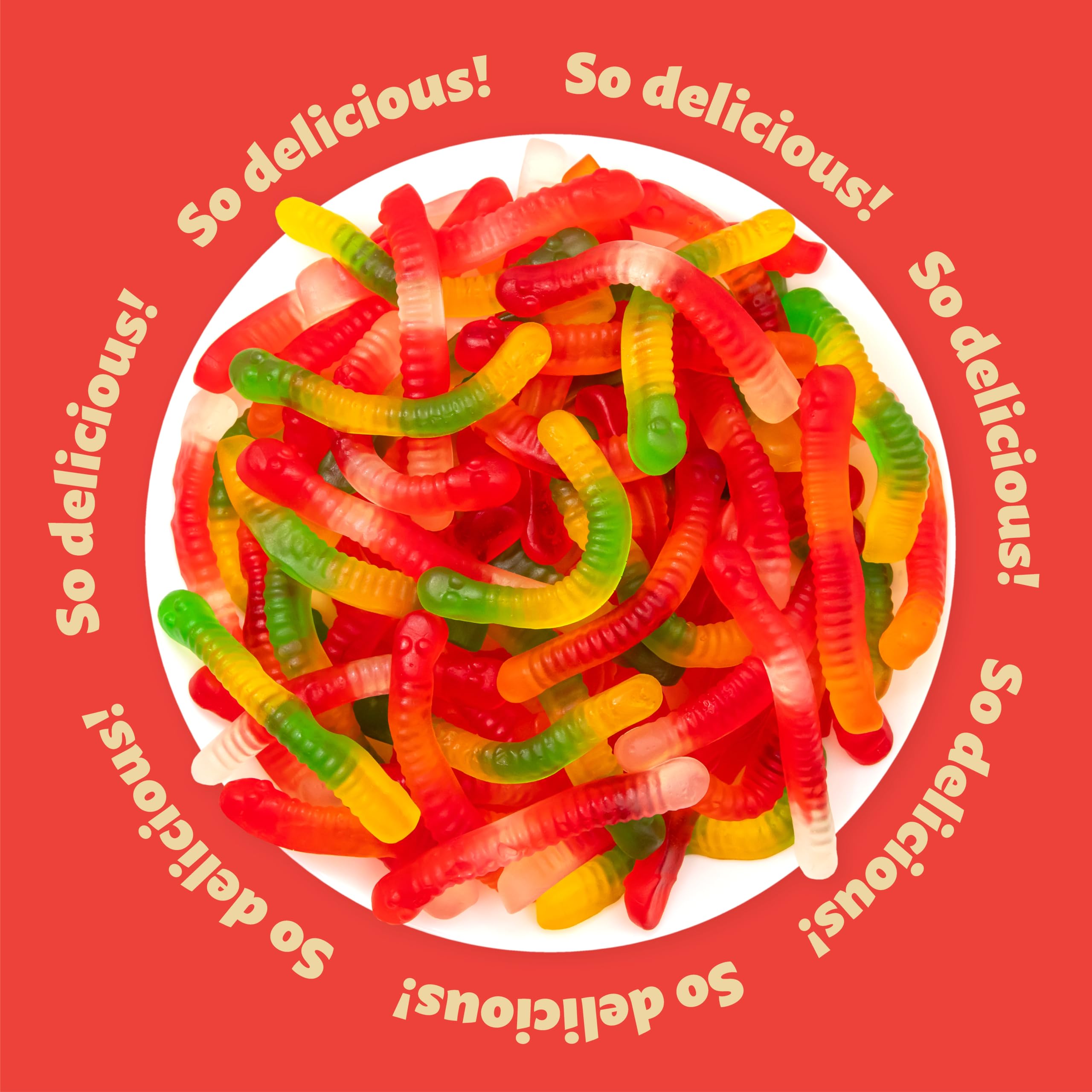 ILIKE! gominolas en un cuenco listas para servir en eventos