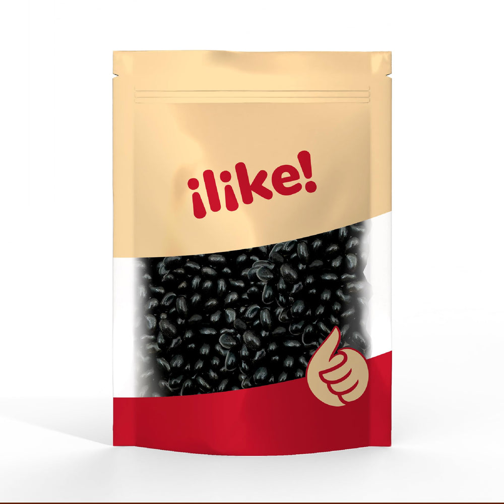 ILIKE! interior masticable del jelly bean mostrando textura agradable