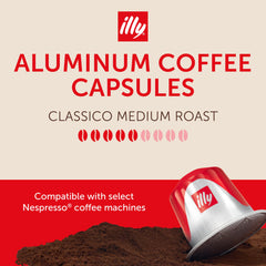 illy cápsula de aluminio primer plano que preserva aroma y sabor