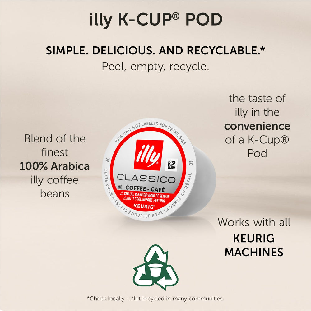 illy interior de cápsula abierto con café molido, evidencia de tueste preciso