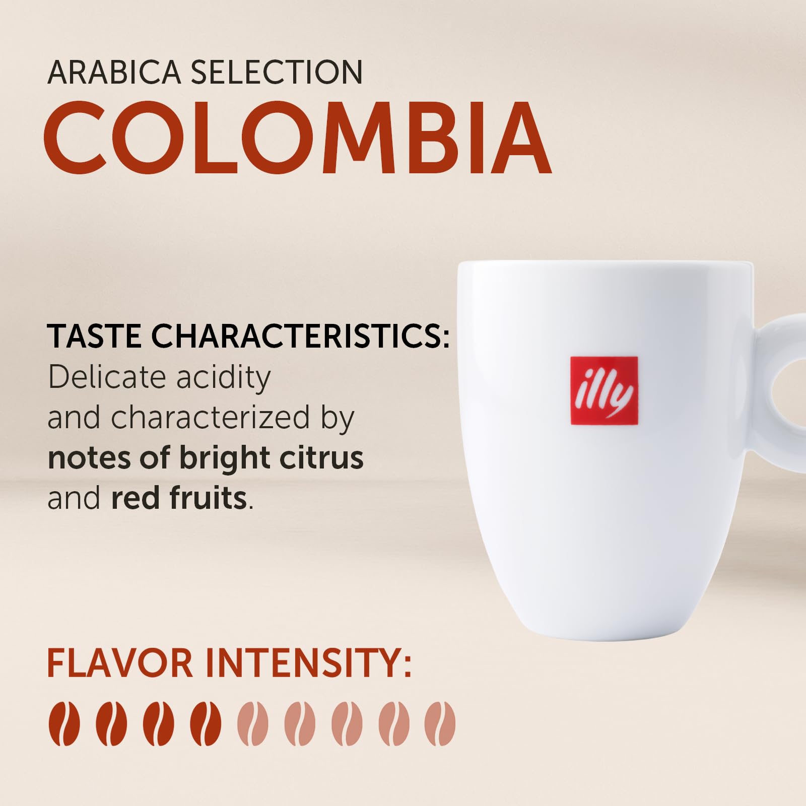 illy detalle del polvo de café dentro de la cápsula mostrando textura y frescura