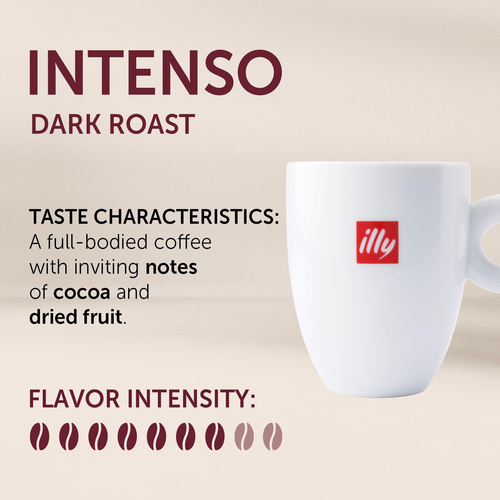 illy detalle del polvo instantáneo con textura que promete sabor intenso