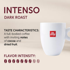 illy detalle del polvo instantáneo con textura que promete sabor intenso