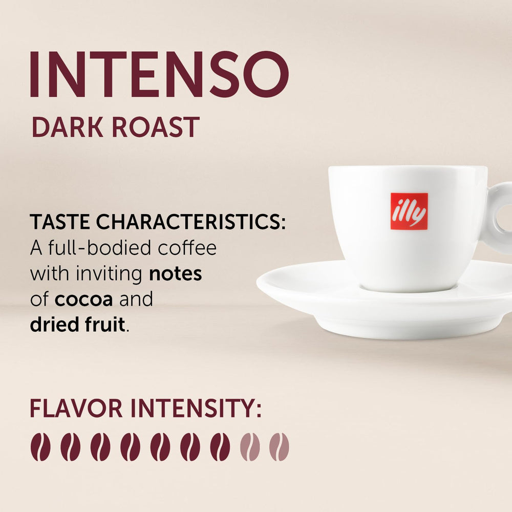 illy primer plano de cápsula de aluminio mostrando sello y calidad