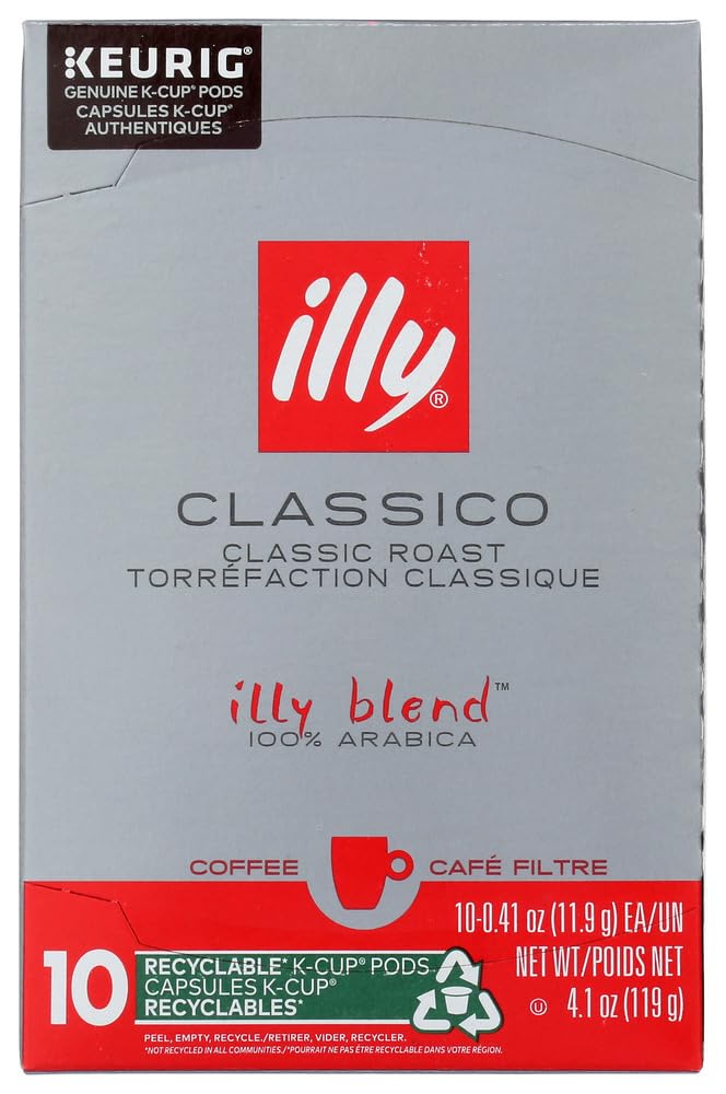 illy pack frontal con 2 paquetes de 10 cápsulas, conveniencia y sabor consistente