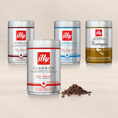 illy lata abierta con salida de aroma sugerente para conservar frescura