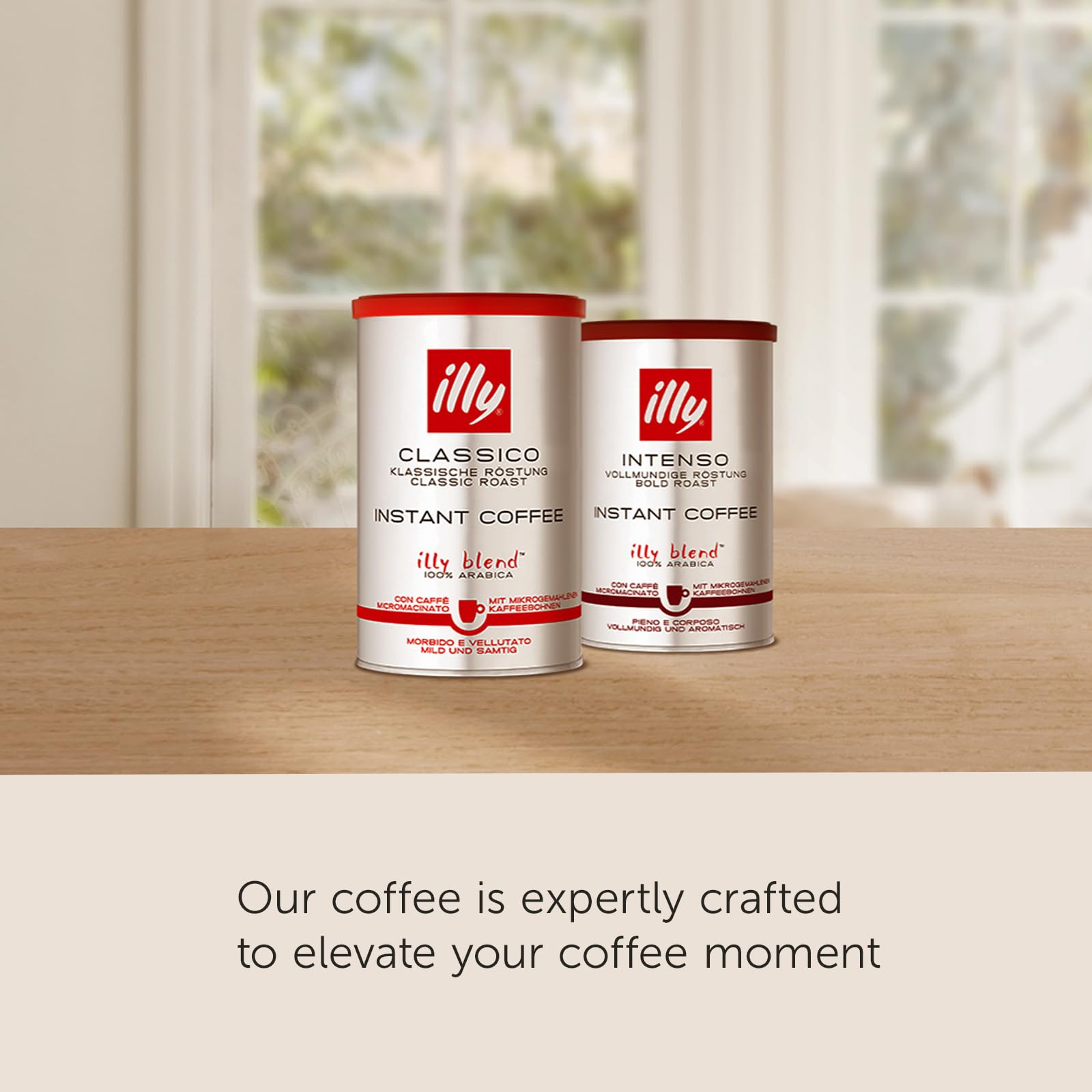 illy lata abierta conservando aroma y frescura por su sellado