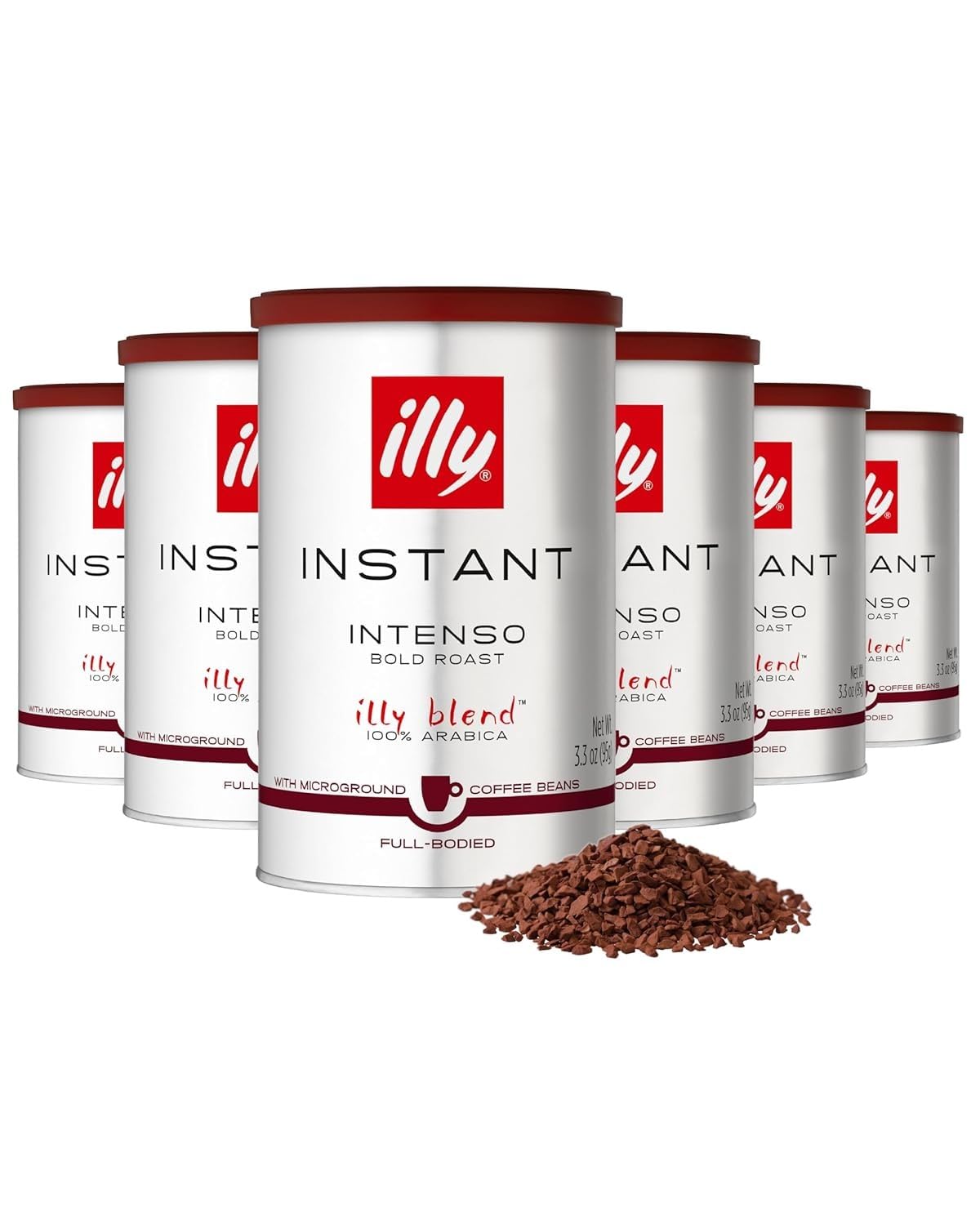 illy lata Intenso frente mostrando etiqueta y beneficio practicidad