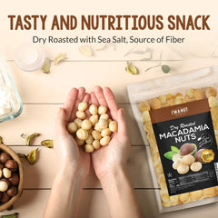 I'm A Nut macadamias en ensalada como topping sabroso y crujiente