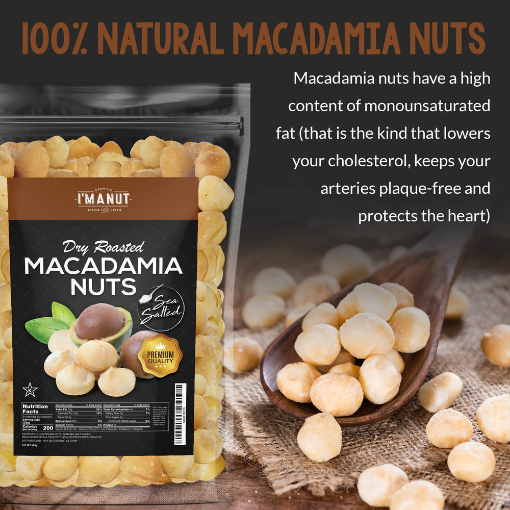 I'm A Nut comparación de tamaño de nuez para visualizar porción y calibre