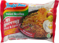 Indomie paquete frontal mostrando 30 sobres, conveniente y listo para cocinar