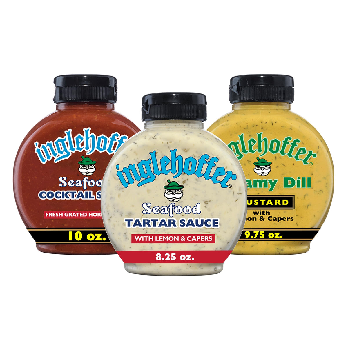 INGLEHOFFER frascos frontales del pack variedad, presentación atractiva