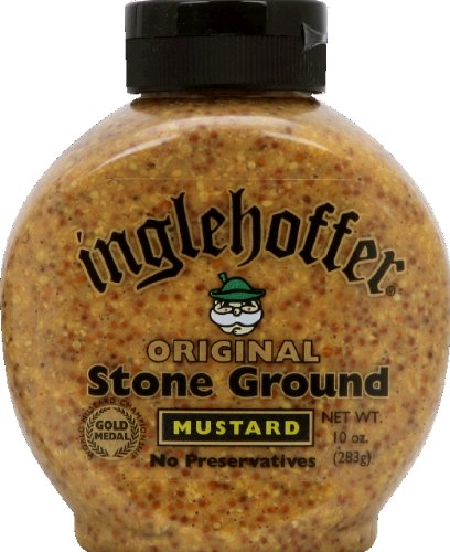 Inglehoffer botella frontal pack de 2, diseño squeeze y etiqueta visible