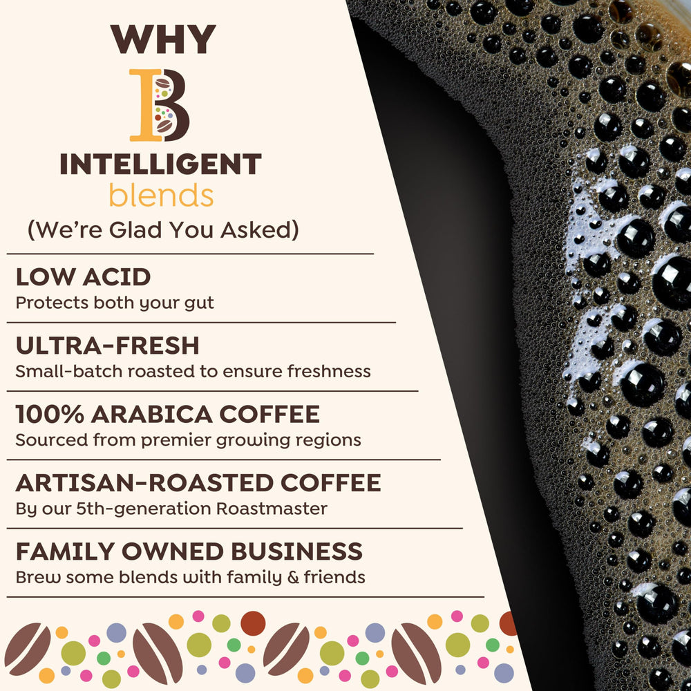 Intelligent Blends cápsula junto a mano para comparar tamaño y conveniencia