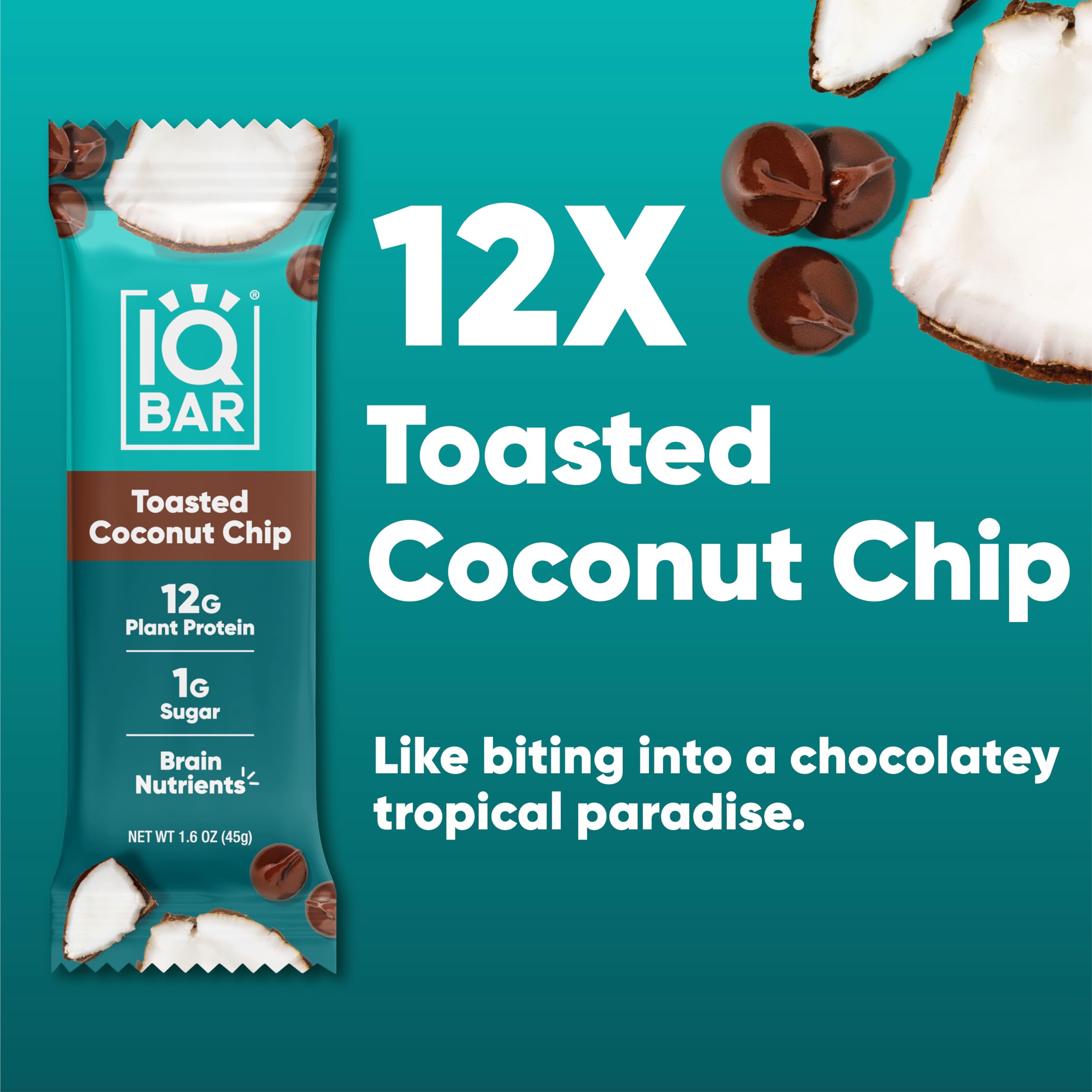 IQBAR paquete abierto con varias barras listo para llevar y opción de snack saludable