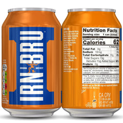 IRN-BRU close-up de burbujas y espuma realzando frescura